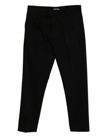 26SS 톰포드  남성 브러시드 코튼 치노 팬츠 SHL042FMC276 NAA Black BPG