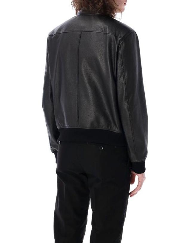 톰포드 [명품] 톰포드 가죽 자켓 LBB008 LMG004S23 LB999 BLACK DOM 착용컷