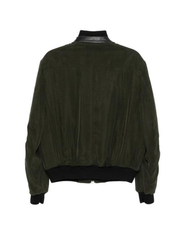 톰포드 [명품] 26SS 톰포드 봄버 자켓 OBB015FMG006GBZ FOREST GREEN DOM 착용컷
