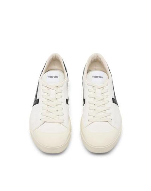 톰포드 [명품] 26SS 톰포드 스니커즈 J1379 LCL046N WNO OPTICALWHITE BLACK IVORY DOM 착용컷