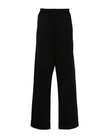 24SS 와이쓰리  남성 블랙 스트레이트 스웨트 팬츠 IV5574 BLACK BPG