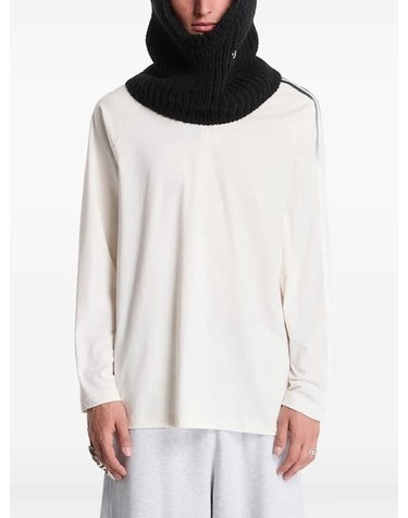 [명품] 26FW 와이쓰리 후드 티셔츠 KU2195 CHALKWHITE DOM