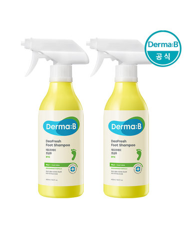 더마비 데오프레쉬 풋 샴푸_쿨라임 400ml 1+1