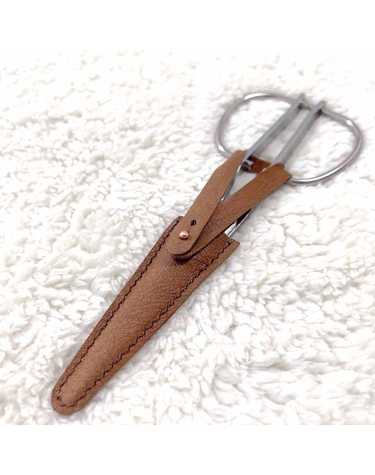 [캠핑덕] 가위 가죽 케이스 넥 솔트레이지 20cm