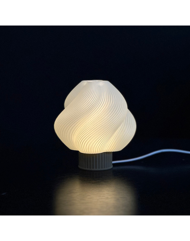 캠핑덕 [캠핑덕] 골제로 랜턴 쉐이드 소프트 USB 캠핑 랜턴 LED 조명 감성 무드등 착용컷