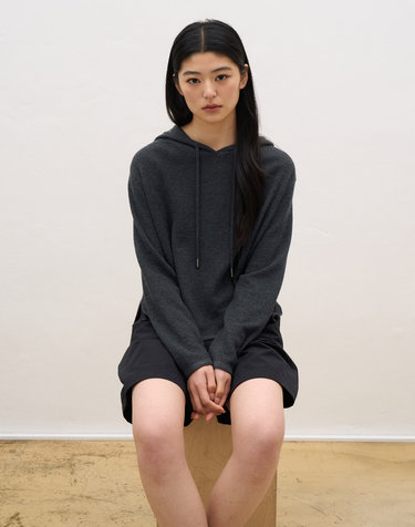 [앤클라인]소프트 후드 풀오버 S6IS013