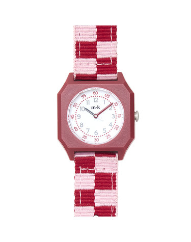 [공식수입정품] 미니쿄모 MK42 Checkered 라즈베리 아이스크림 시계