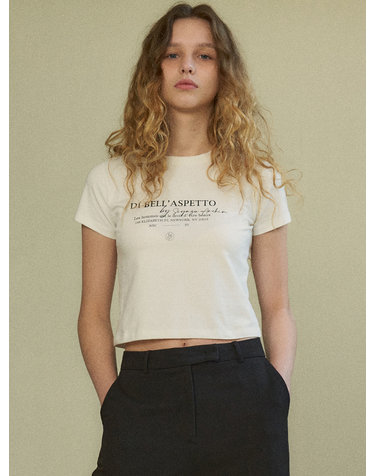 SITP5095 Kate slim T-shirt_White