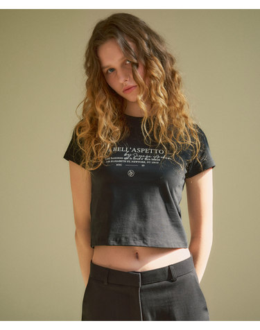 SITP5095 Kate slim T-shirt_Black