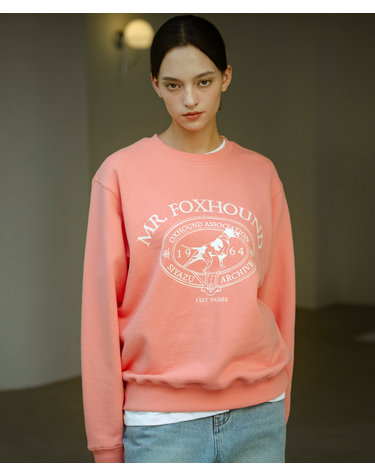 SITP5042 Foxhound Sweat shirt_Coral pink