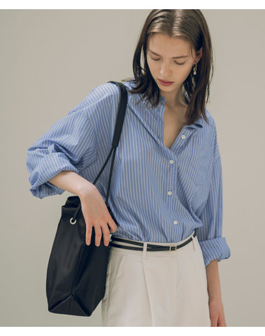 SITP5150 오버핏 라운지 ST 셔츠_Light blue ST