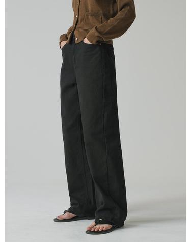 SIJN6087 아르코 커브드 데님_Black