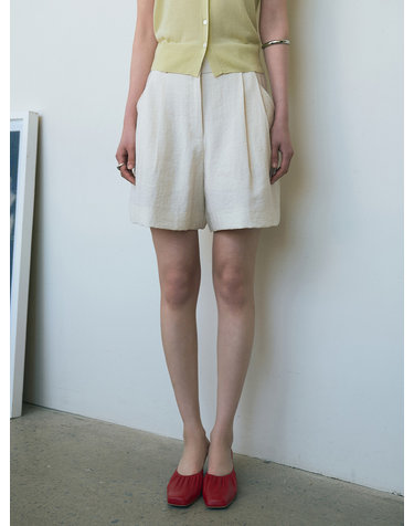 SIPT7195 라운지 소프트 쇼츠_Light beige