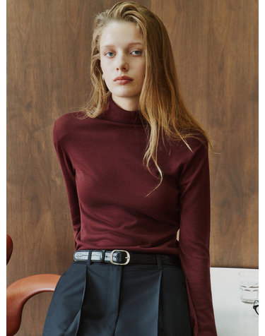 SIAC3152 Croco Belt_Black