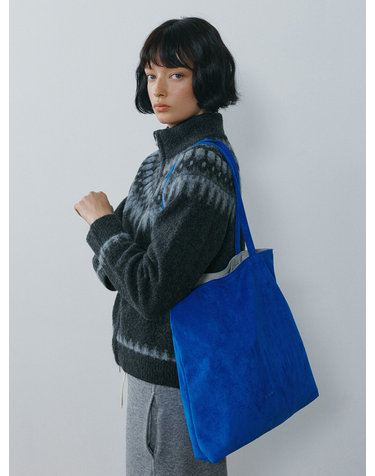 SIAC3146 Lento Suede Bag_Blue