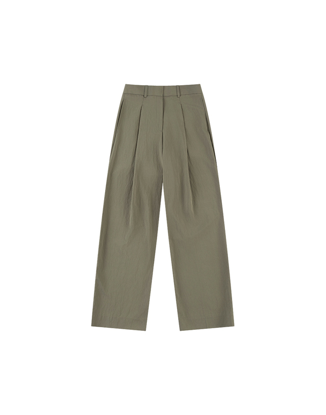 시야쥬 SIPT7193 타임리스 포멀 슬랙스_Khaki 카키 착용컷