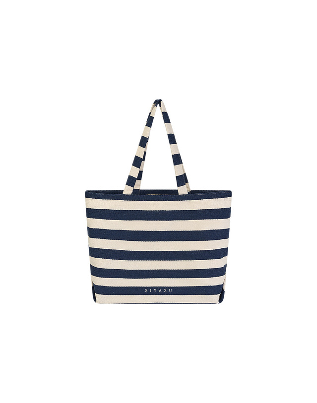 시야쥬 SIAC3131 Big ST Maree Tote_Navy 네이비 착용컷