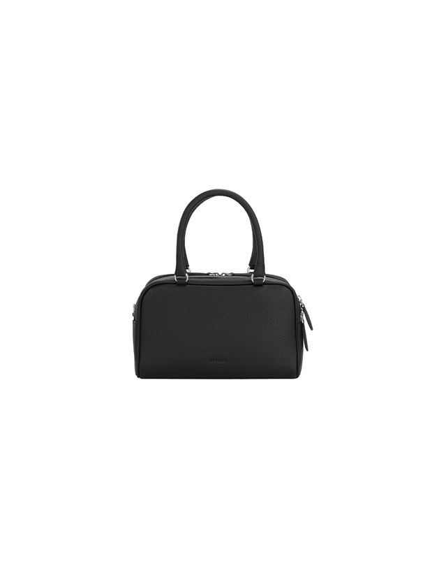 시야쥬 SIAC3141 Mini Puff Bag_Black 블랙 착용컷