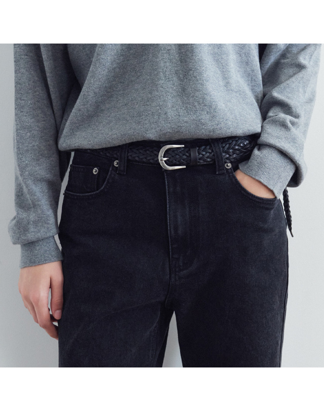 시야쥬 SIAC3135 Tress Belt_Black 블랙 착용컷