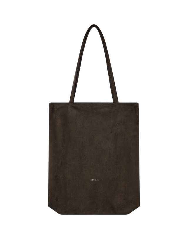 시야쥬 SIAC3146 Lento Suede Bag_Dark brown 브라운 착용컷