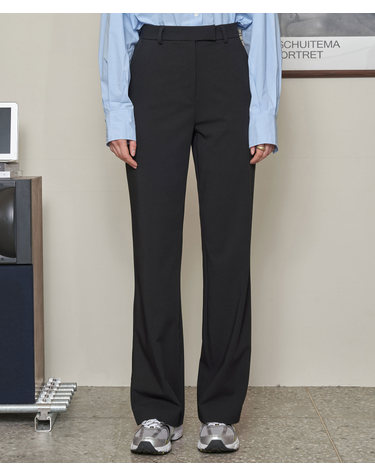 SIPT7023 Long Wide Slacks_Black