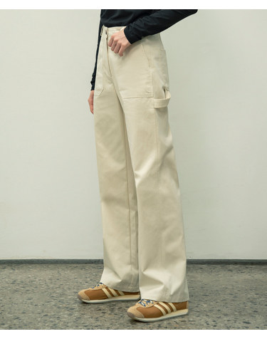 SIPT7057 carpenter pants_Cream