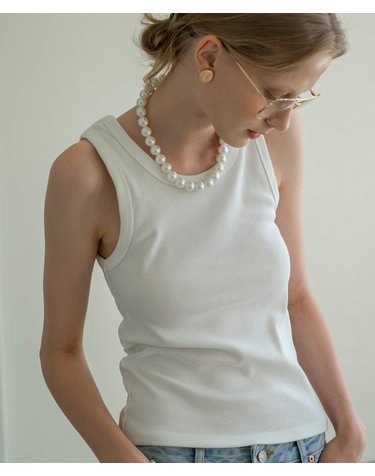 SITP5060 Steady Sleeveless_Ivory
