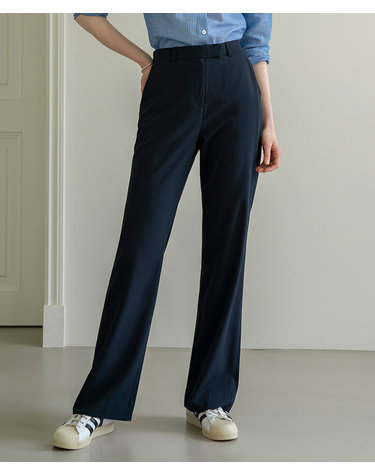 SIPT7048 side banding essential trousers_Dark navy