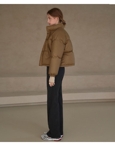SIOT4010 Duckdown crop PD_Khaki Brown