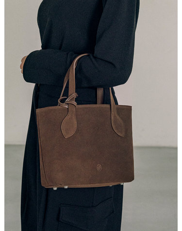 SIAC3062 Suede Rose Bag_Brown