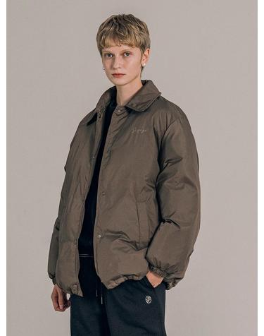 SIOT4124 웰론 코치 패딩_Khaki brown