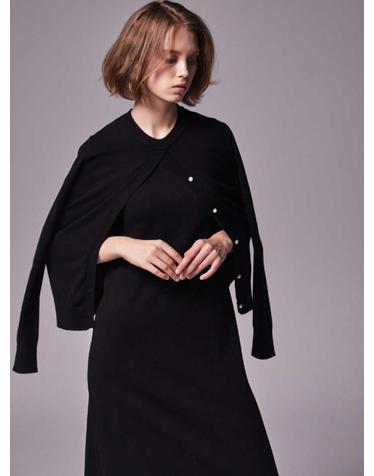 Twin Cardigan knit dress