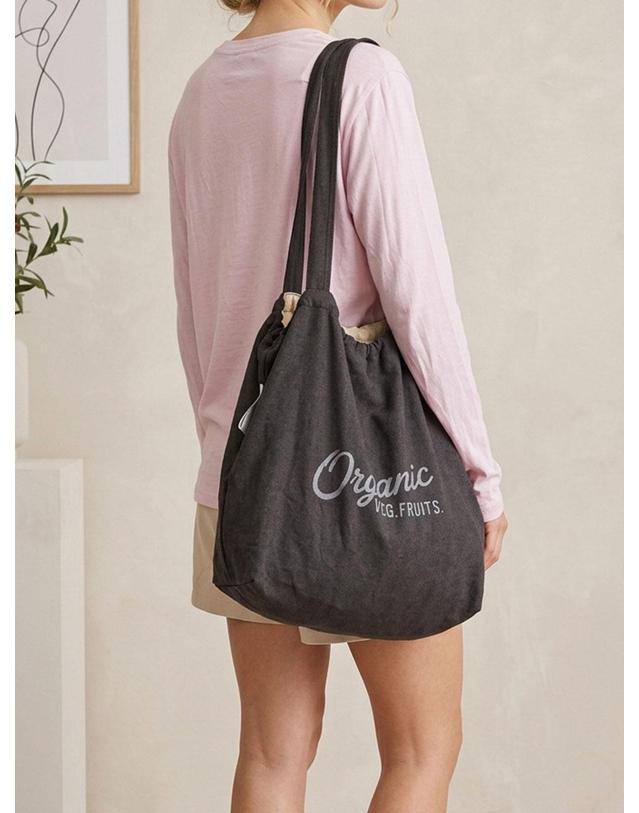 아이홀릭 Vintage Cotton Eco Bag 착용컷