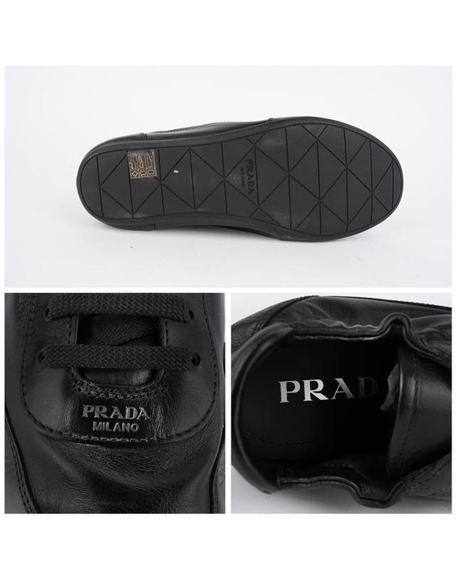 프라다 프라다 2EG479 7V6 F0002 콜랩스 레더 빈티지 스니커즈 착용컷