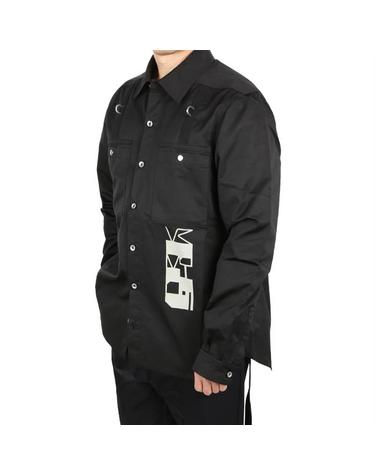 릭오웬스 DU01B7750  MUEP4 0961 다크쉐도우 워크 셔츠