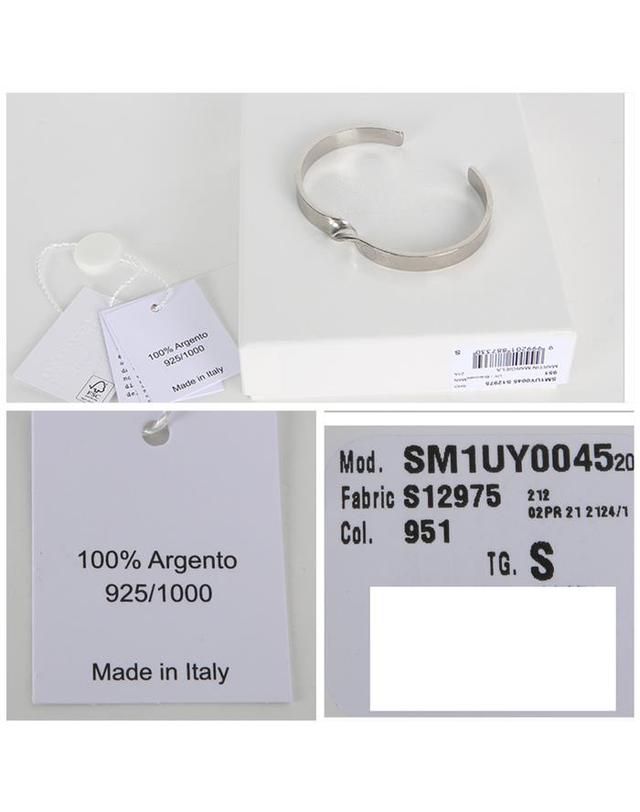 메종 마르지엘라 메종마르지엘라 SM1UY0045 S12975 951 트위스트 넘버 커프 착용컷