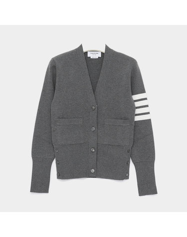 톰브라운 26FW 사선완장 밀라노 스티치 울 여성 가디건 FKC207A 00014 035