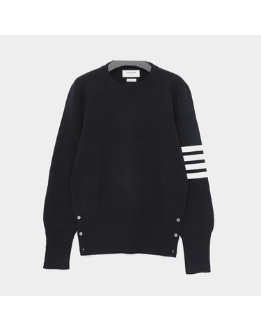 톰브라운 26FW 사선완장 밀라노 스티치 울 남성 니트 MKA189A 00014 415