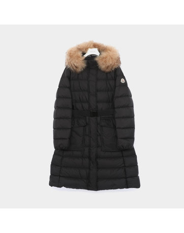 몽클레어 26FW 클로에쎄 벨티드 후드퍼 롱패딩 여성 자켓 1C00026 53A5E 99N KHLOESSE