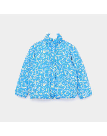보보쇼즈 26FW 스케치 플라워 올 오버 아노락 패딩 여아 자켓 B226AC102 421