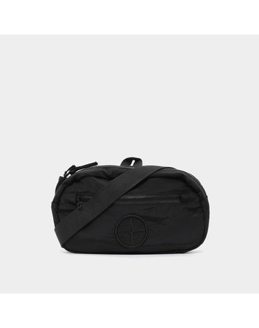 스톤아일랜드키즈 원형 자수로고 에코닐 웨이스트 남아 바디백 K2S169200003 S0064 V0029