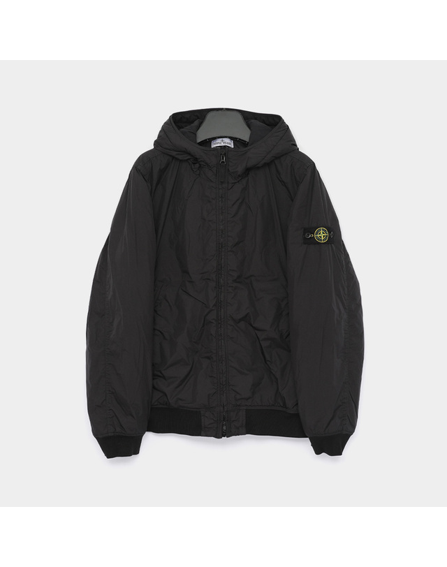 스톤아일랜드 스톤아일랜드키즈 와펜로고 클링클랩스 후드 봄버 남아 자켓 K2S164100007 S0A23 V0029/12A 착용컷