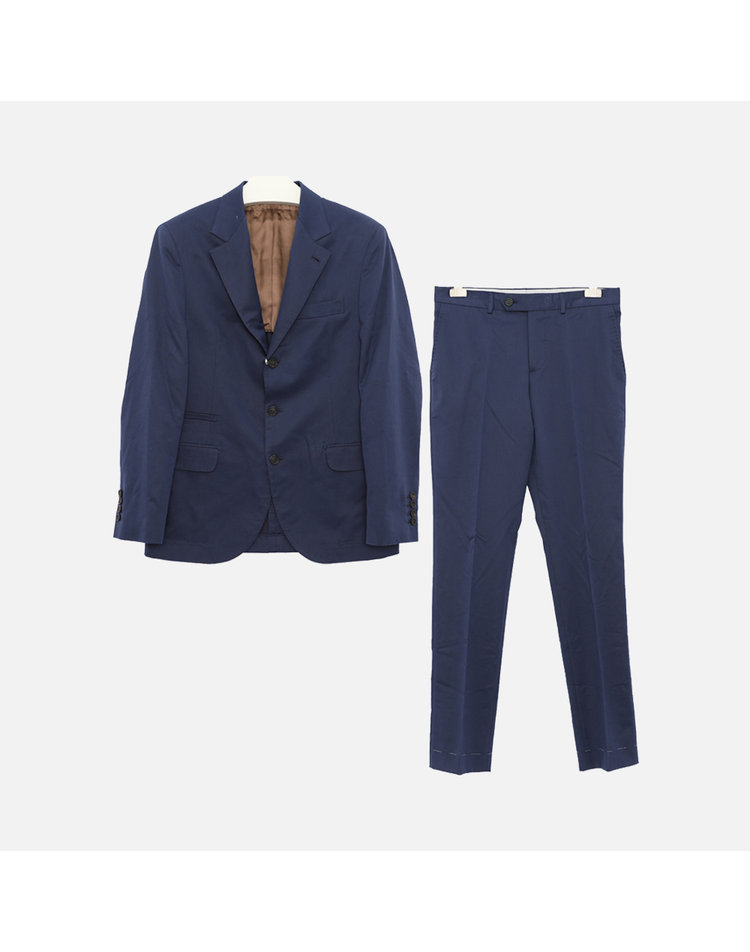 BRUNELLO CUCINELLI 브루넬로쿠치넬리 3버튼 클래식 남성 울 수트 정장 MH2127BTZ C9831