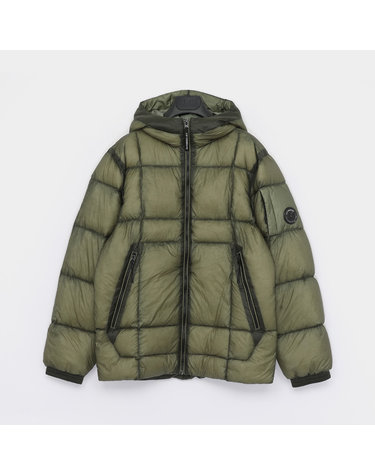 CP컴퍼니키즈 26FW 렌즈와펜 DD쉘 후드 패딩 남아 자켓 21CKOW083C 00L3AB1 627/12A
