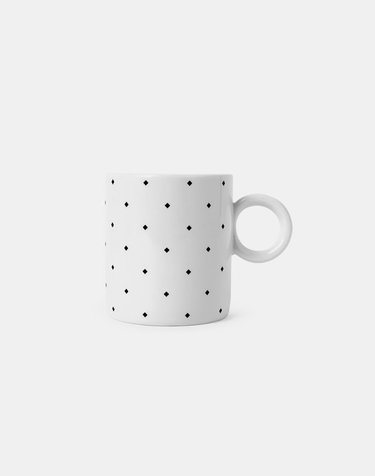 Diamond Mug White