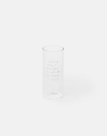 White Remind Glass