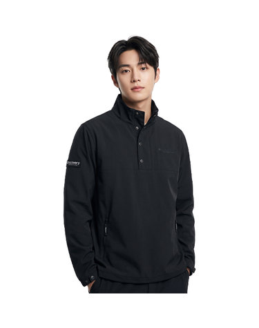 디스커버리 남성 고프 코어 하이넥 아노락 DMTR35041-BKS