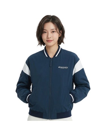 디스커버리  여성 경량  바시티 자켓 DWWJ95043-NYD