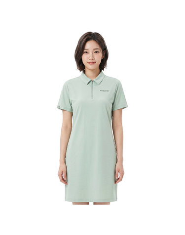 디스커버리 여성 폴튼 경량 반집업 원피스 DWOP94043-KAS