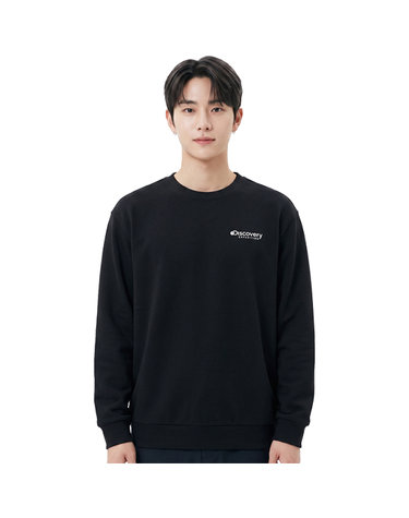 디스커버리 공용 덴버 맨투맨 티셔츠 DXMT33044-BKS